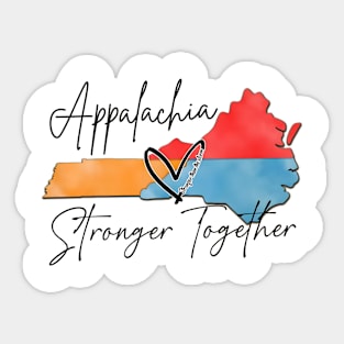 Appalachia Strong Stay Strong Appalachia  Hurricane Helene Sticker